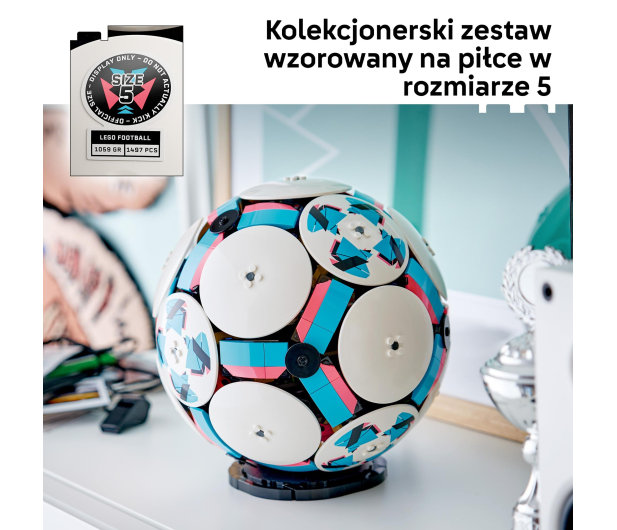 LEGO EDITIONS 43019 Piłka nożna - 1489551 - zdjęcie 5